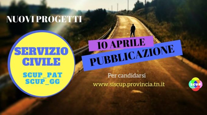 Servizio Civile – Nuovi Progetti!