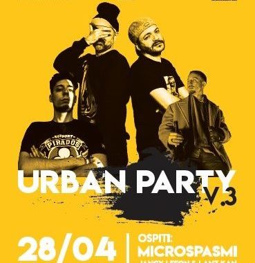 Urban Party Vol.3 – 28/04, Ala – Parco Bastie